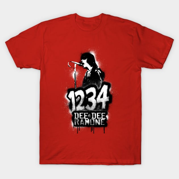 1234 Hey Ho T-Shirt by DirtyWolf